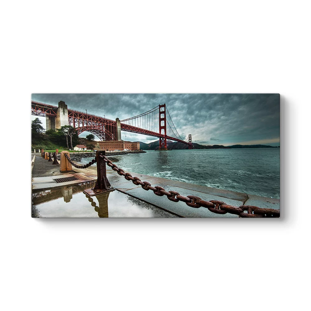 HDR Golden Gate Tablosu - Model 5